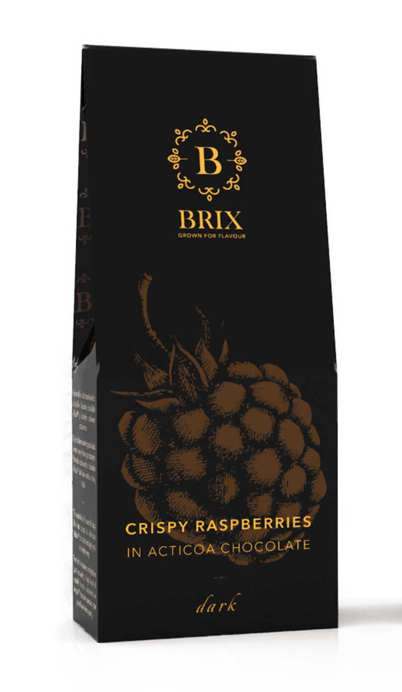 BRIX Mrazom sušená malina v horkej čokoláde Acticoa 80 g