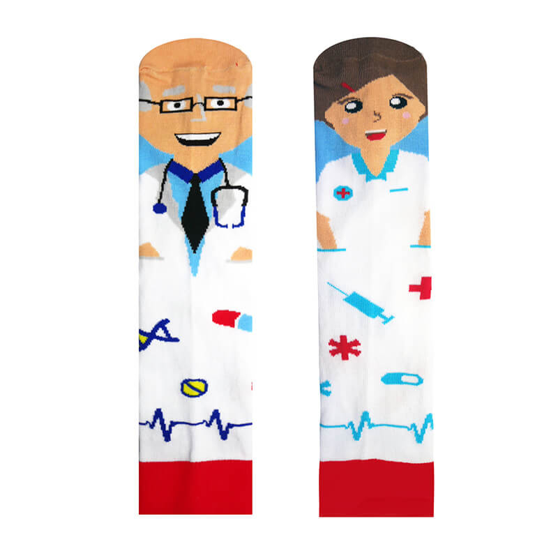 Hesty Socks ponožky Doktor a Sestrička - veľkosť 43-46