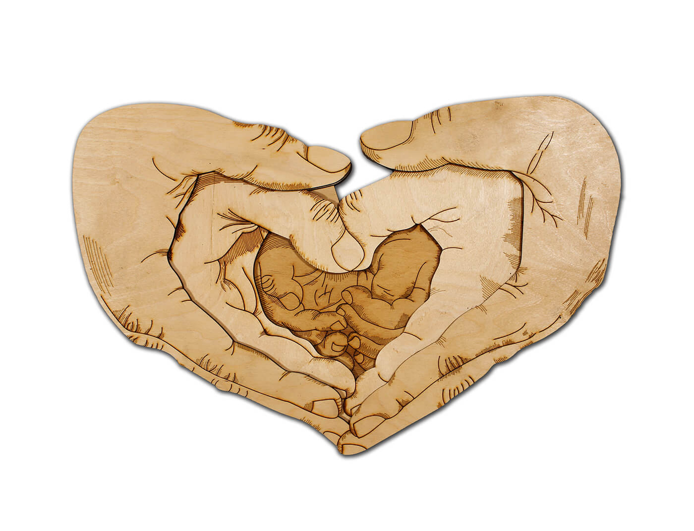 Ruky bezpečia 57 x 37 cm