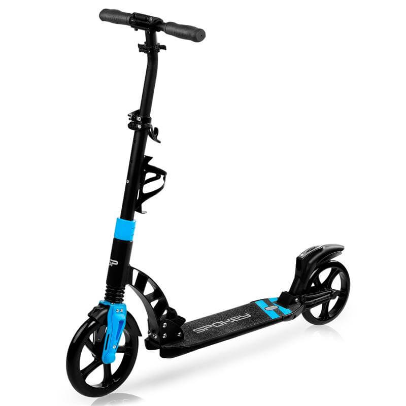 Spokey Savaki čierna kolobežka, kolieska 230/200 mm