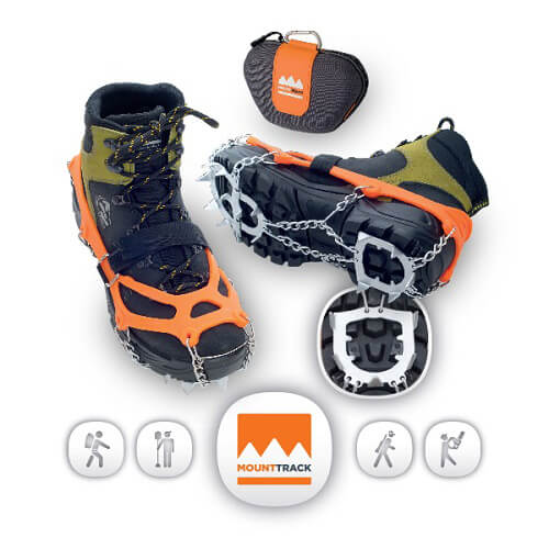 Retiazkové mačky VERIGA MOUNT TRACK (nízka obuv veľkosť S, 33 - 36)