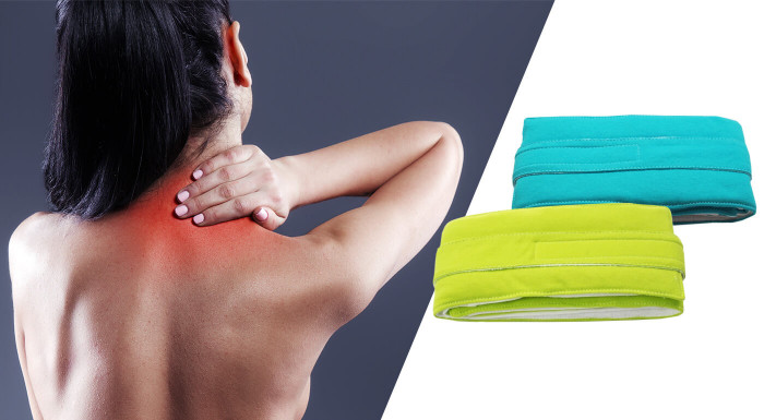 Pás na Priessnitzov zábal proti bolesti hrdla