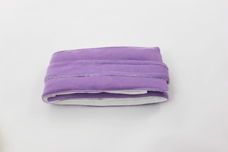 Zábalový pás pre dospelých 35-60 cm (vhodný na Priessnitzov zábal) fialový