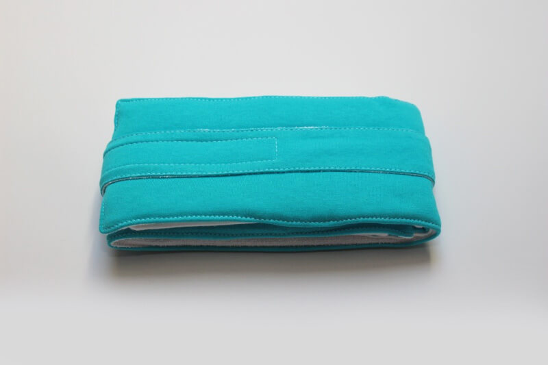 Zábalový pás pre dospelých 35-60 cm (vhodný na Priessnitzov zábal) modrý