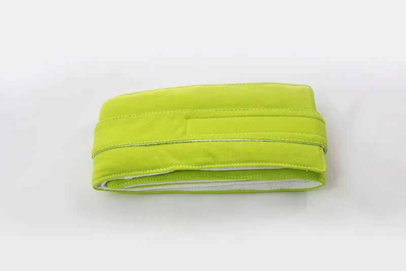 Zábalový pás pre dospelých 35-60 cm (vhodný na Priessnitzov zábal) krikľavozelený