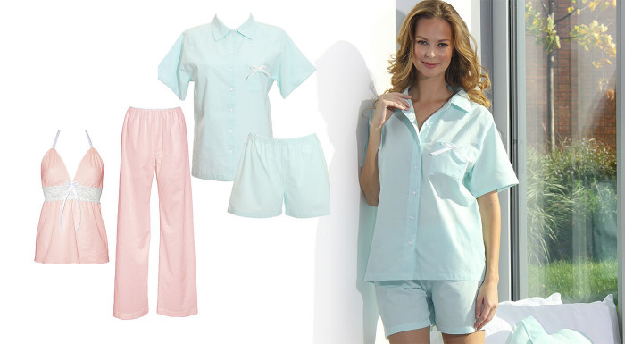 Dámske pyžamo z organického flanelu