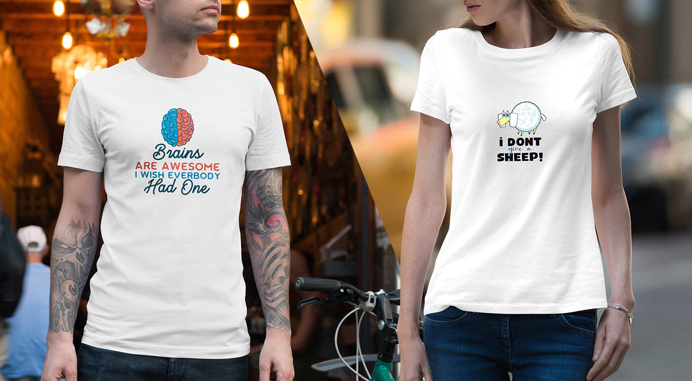 Vtipné tričká pre mužov i ženy