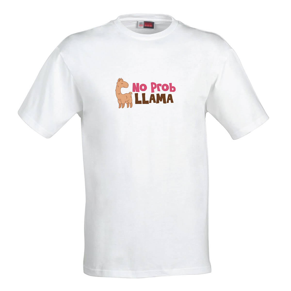 Pánske tričko No prob llama - veľkosť S