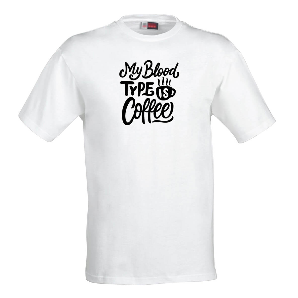 Pánske tričko My blood type is coffee - veľkosť S