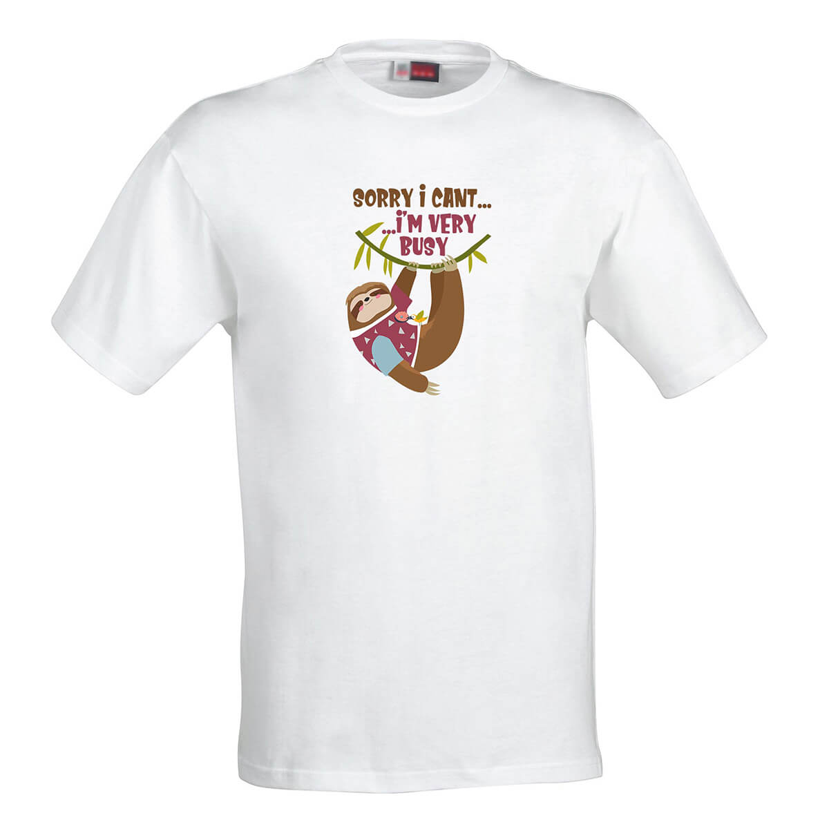 Pánske tričko Sorry I can't...I'm very busy - veľkosť S