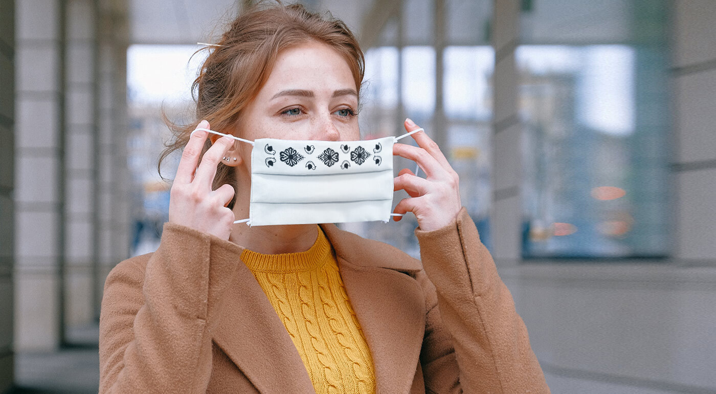 Ochranné bavlnené rúška zo 100% bavlny