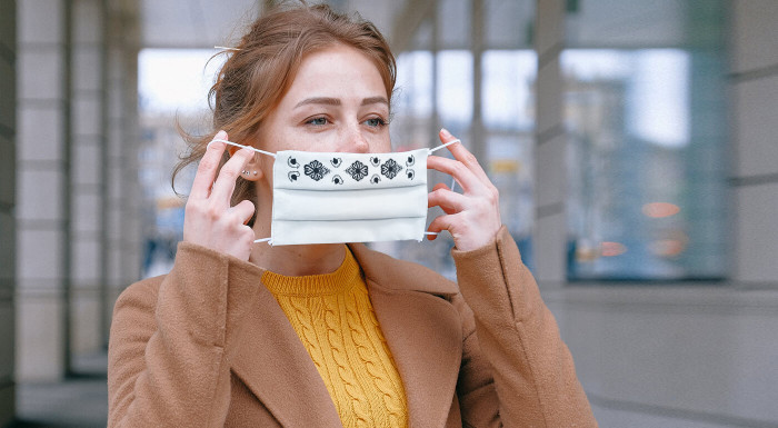 Ochranné bavlnené rúška zo 100% bavlny