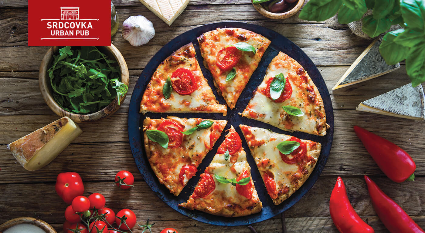 Pizza 2+1 zadarmo zo Srdcovka Urban Pubu