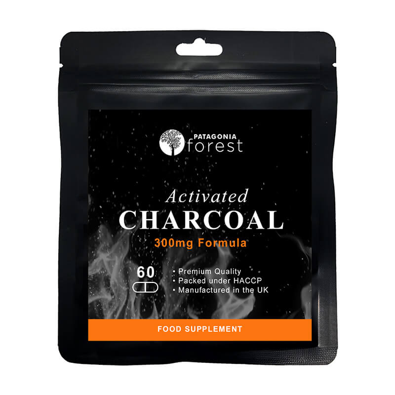 Patagonia Forest: Aktívne uhlie 300 mg (balenie 60 tabliet)