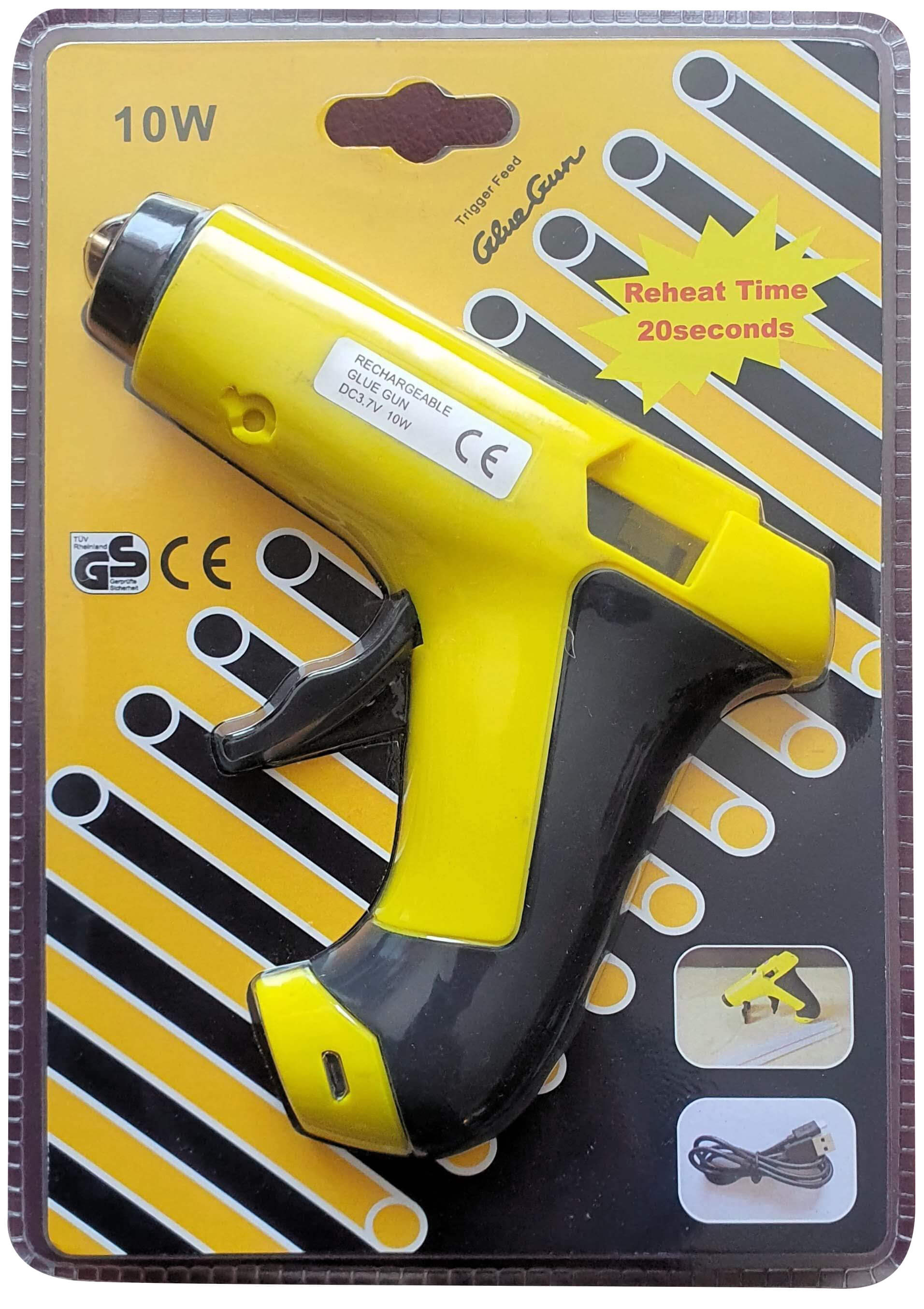 Nabíjateľná akupištoľ na tavné tyčinky 89990W