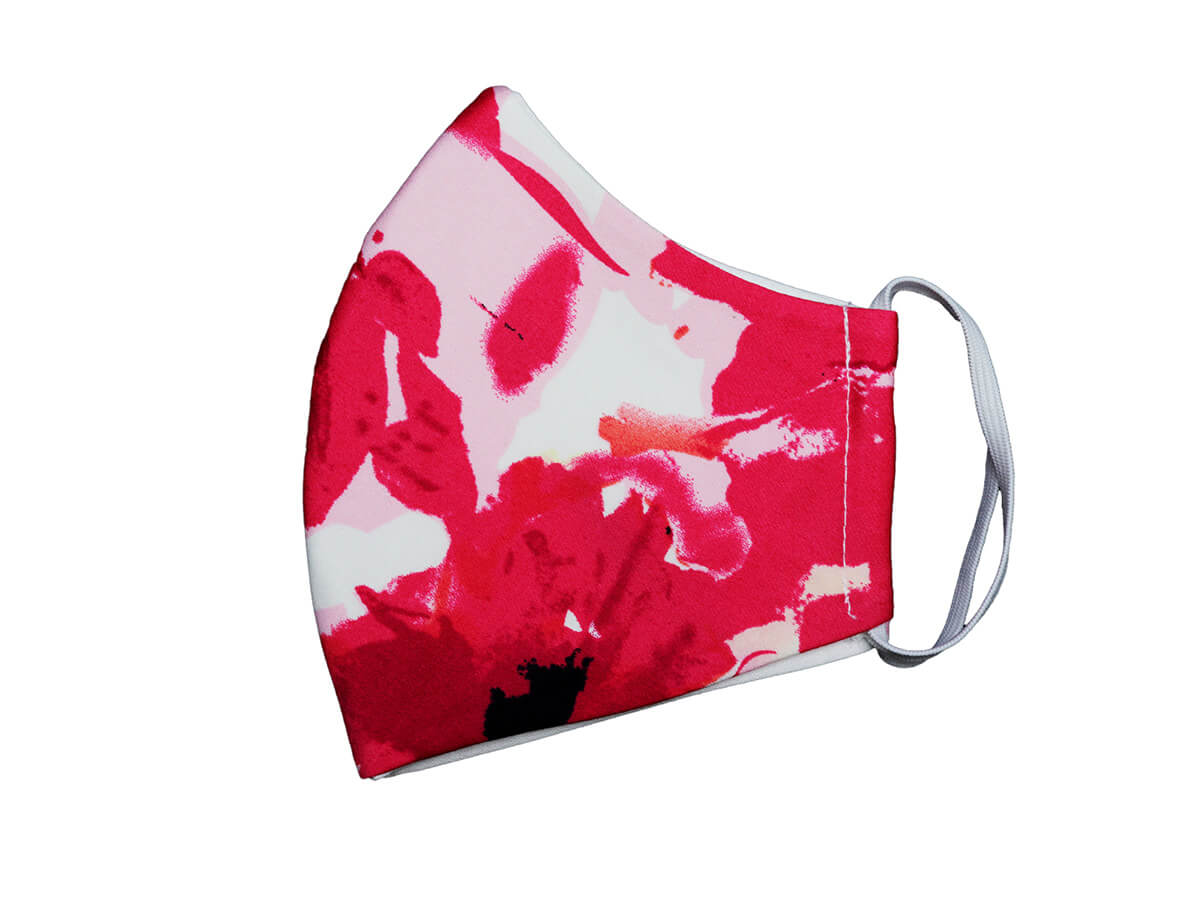 Bavlnené rúško- maska kvetová