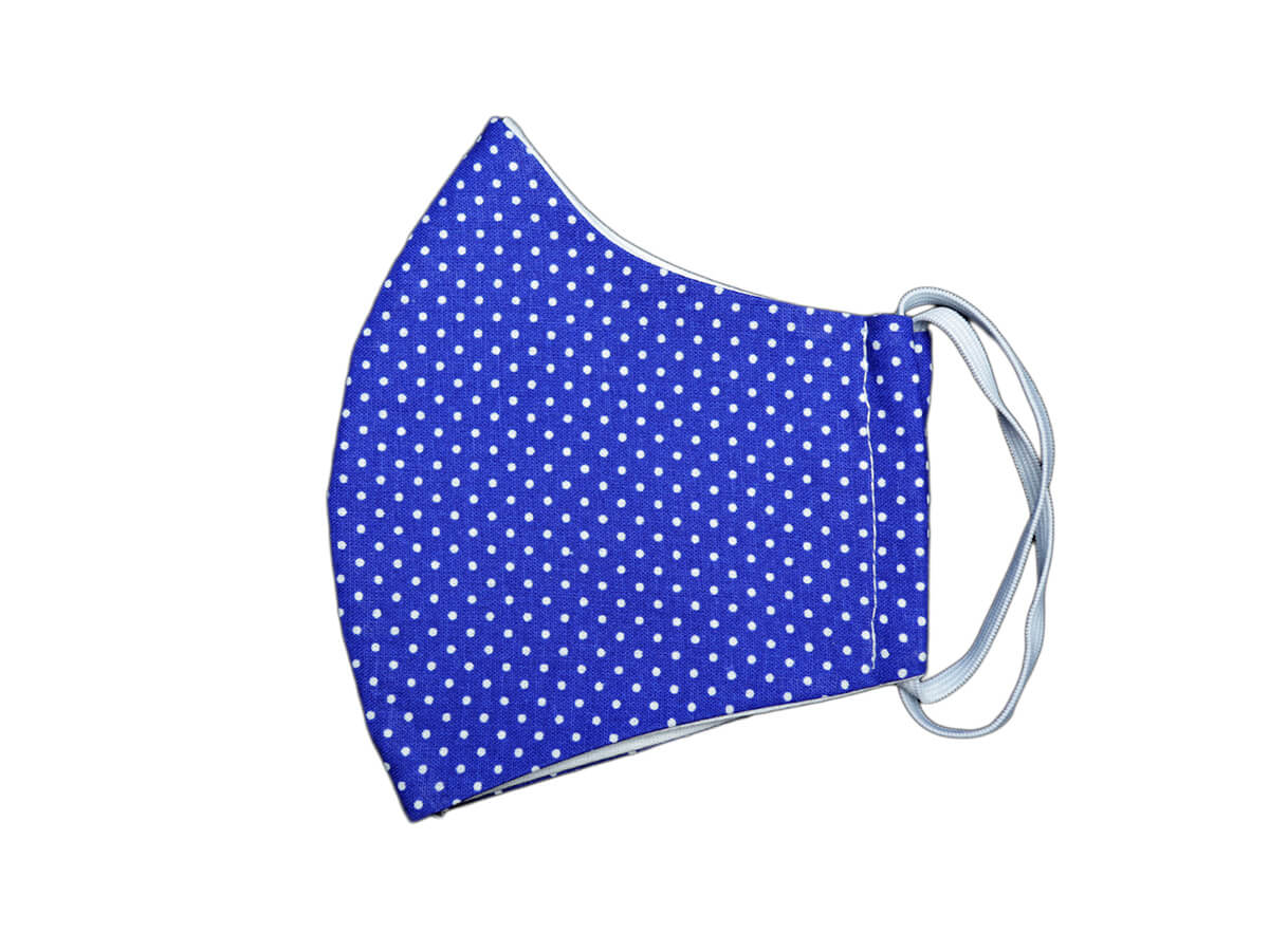 Bavlnené rúško- maska bodkovaná