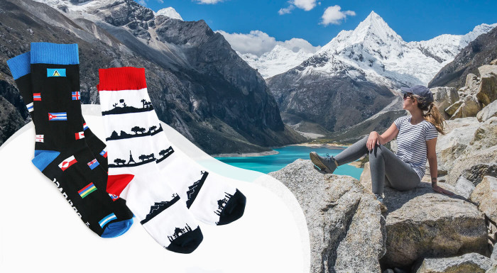 Špeciálna edícia: Ponožky pre cestovateľov