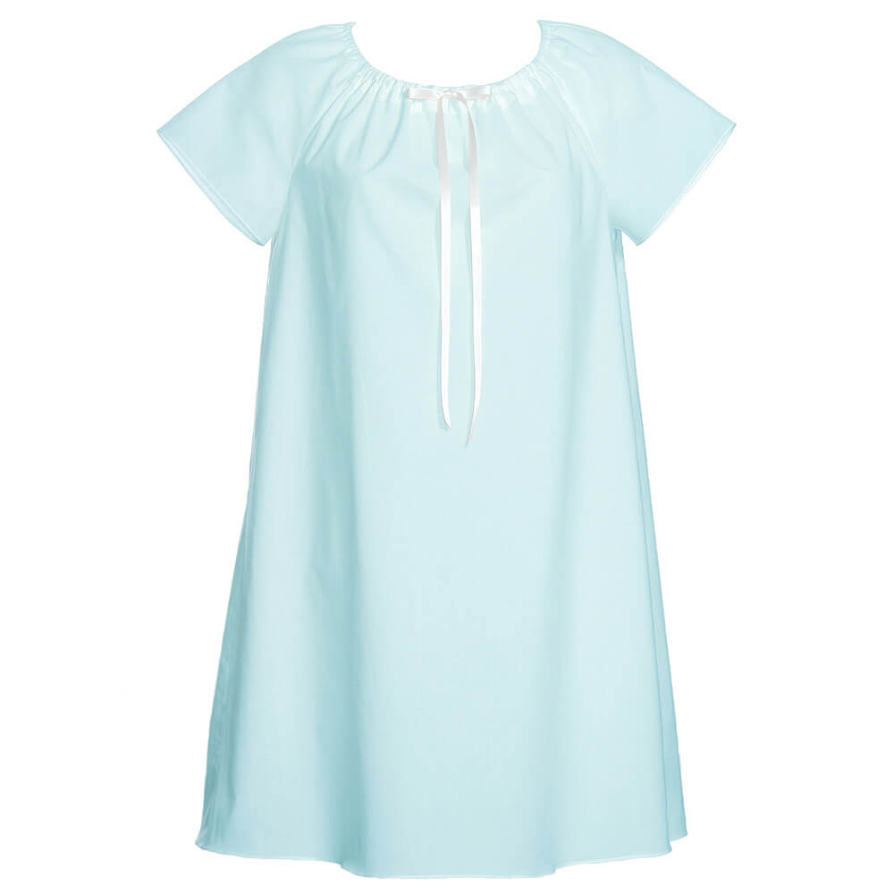 Dámska nočná košeľa Lilly - svetlomodrá, veľkosť S