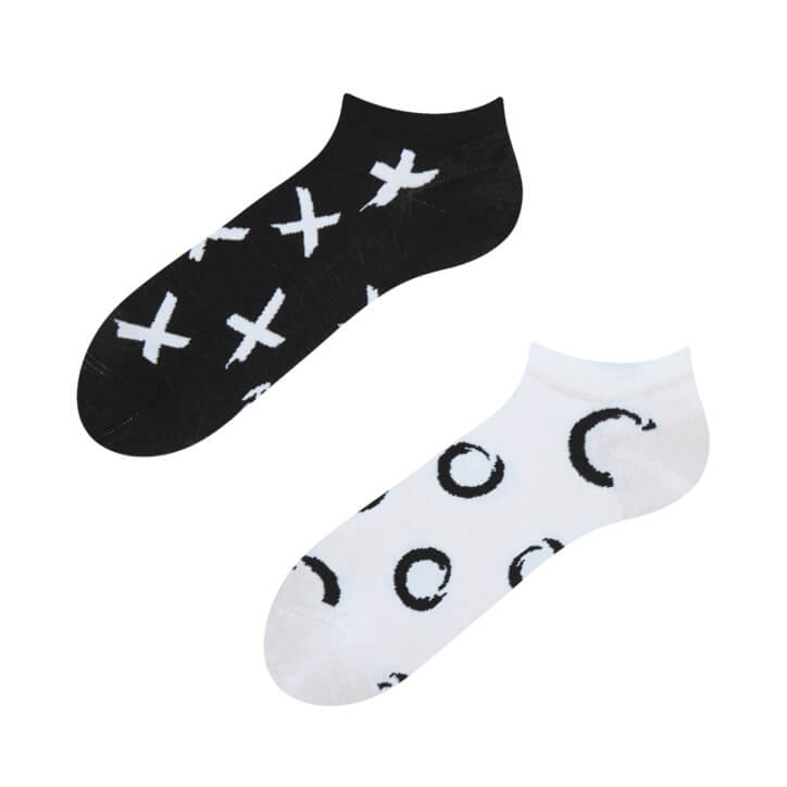 Good Mood členkové ponožky Piškvorky - veľkosť 35-38