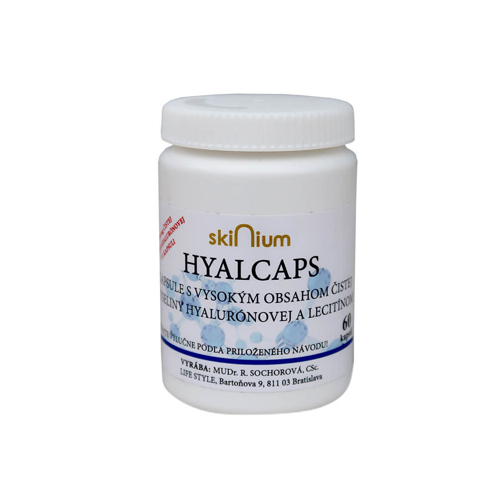 Hyalcaps pre celkovú hydratáciu (60 kapsúl)