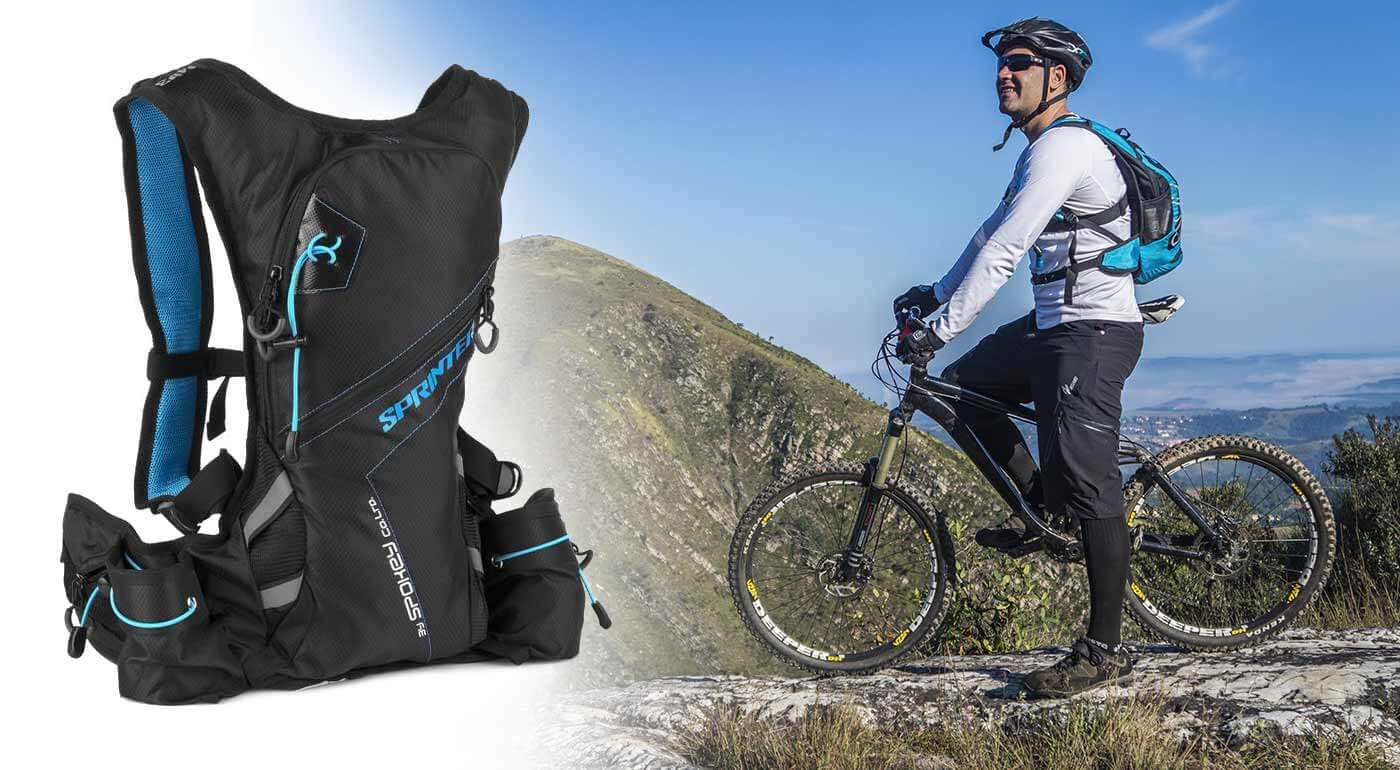 Praktický športový batoh Spokey Sprinter 5 litrov