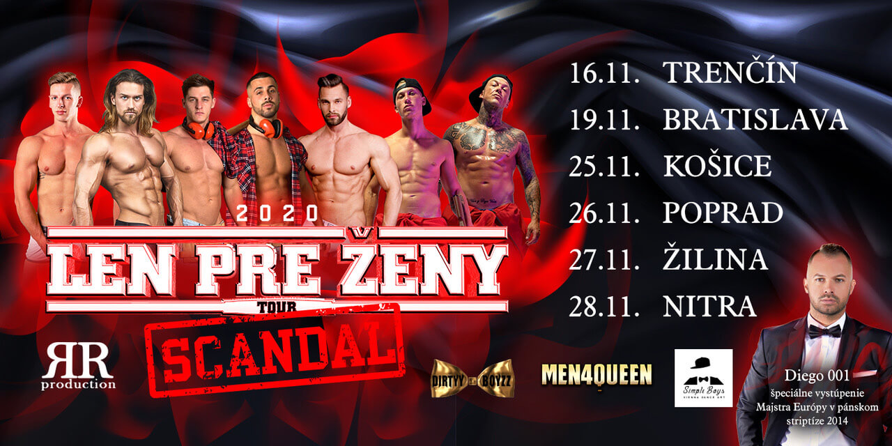 Len pre ženy tour 2020 Scandal