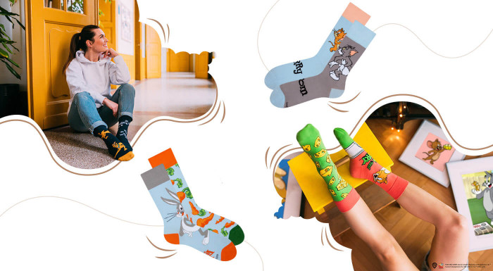 Veselé ponožky Dedoles inšpirované filmami