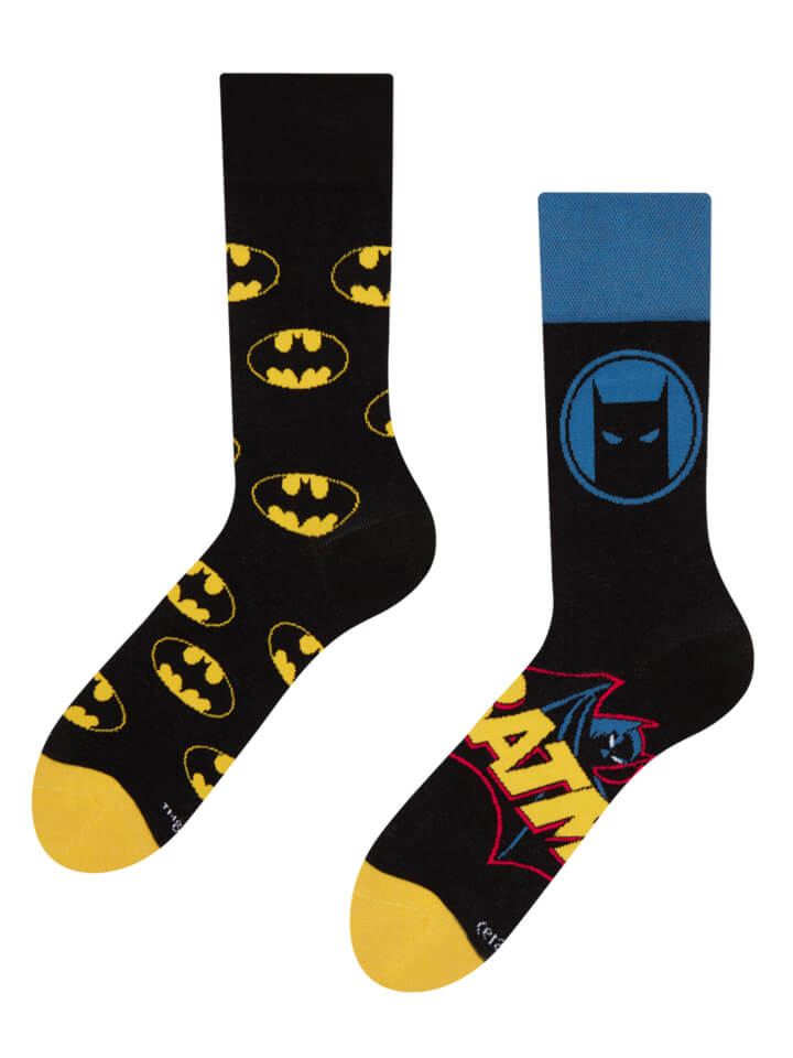 Good Mood ponožky Batman ™ Logo - veľkosť 35-38