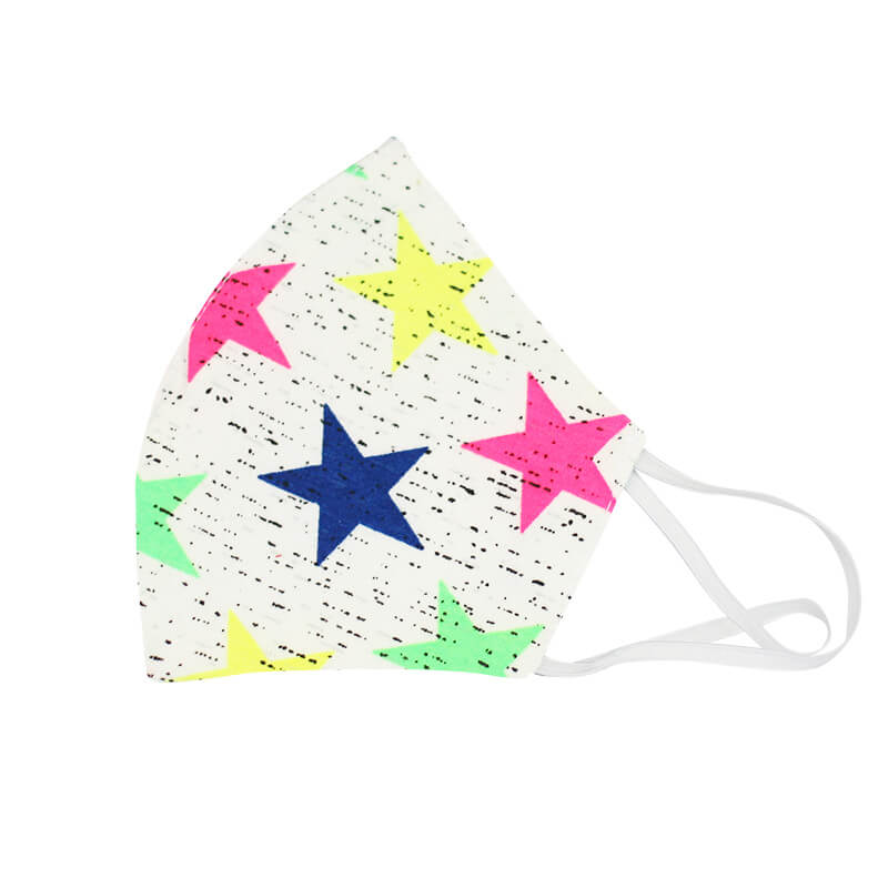 Detské bavlnené rúško - Hviezdičky (18x11 cm)