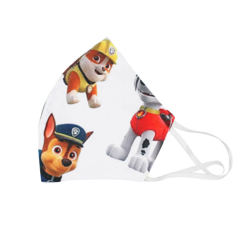 Detské bavlnené rúško - Labková patrola (18x11 cm)