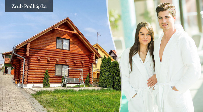 Rodinný alebo senior pobyt v zrube v Podhájskej