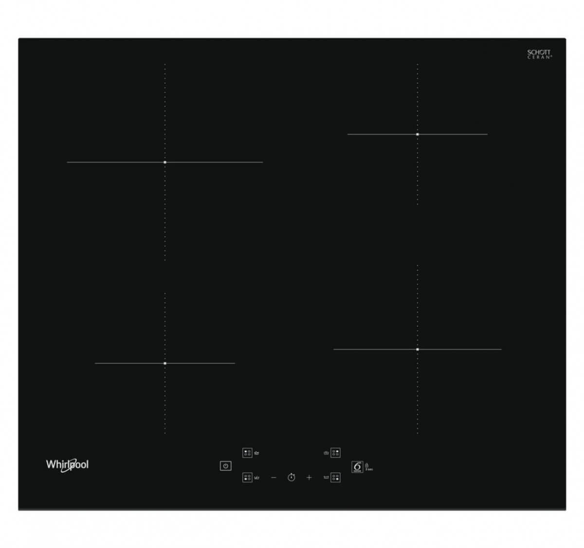 Whirlpool WS Q2760 BF indukčná varná doska