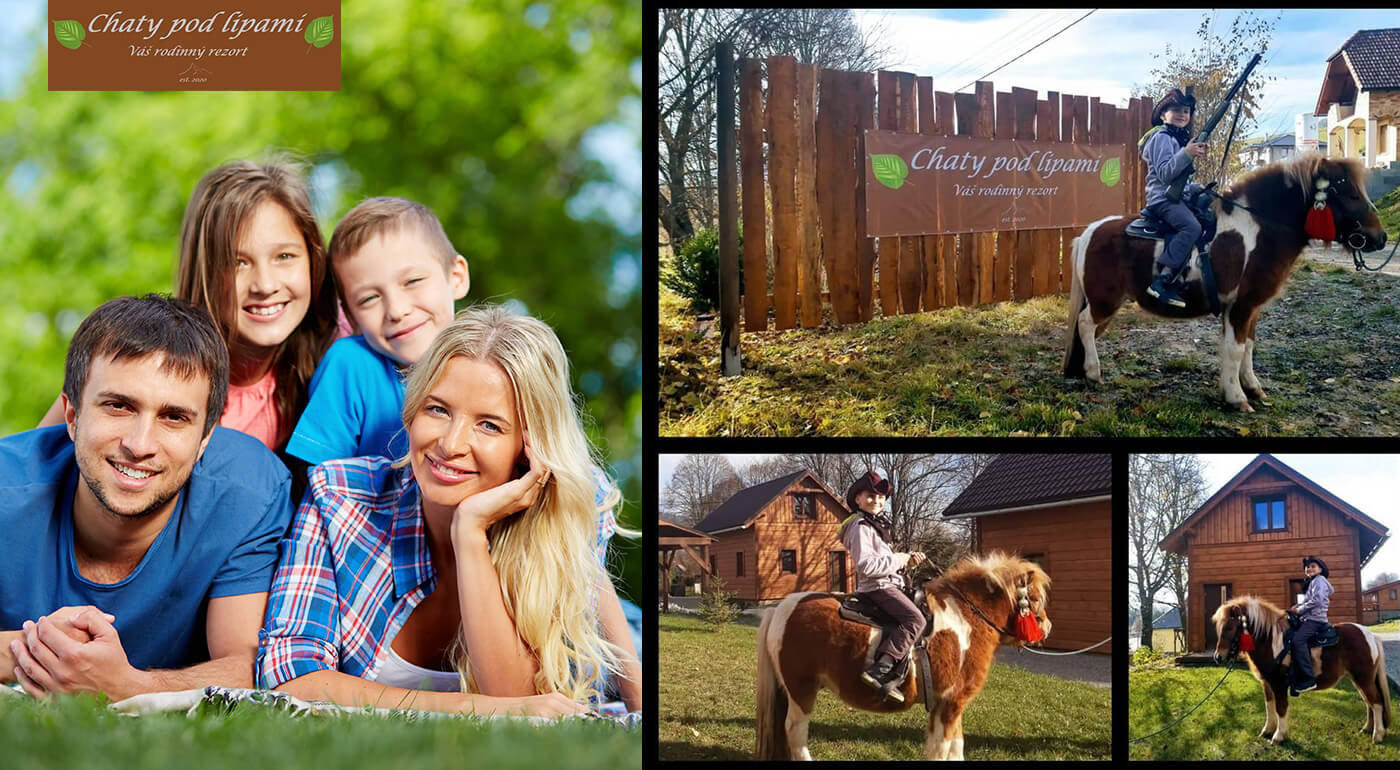 Rodinný pobyt v dreveničkách na Liptove