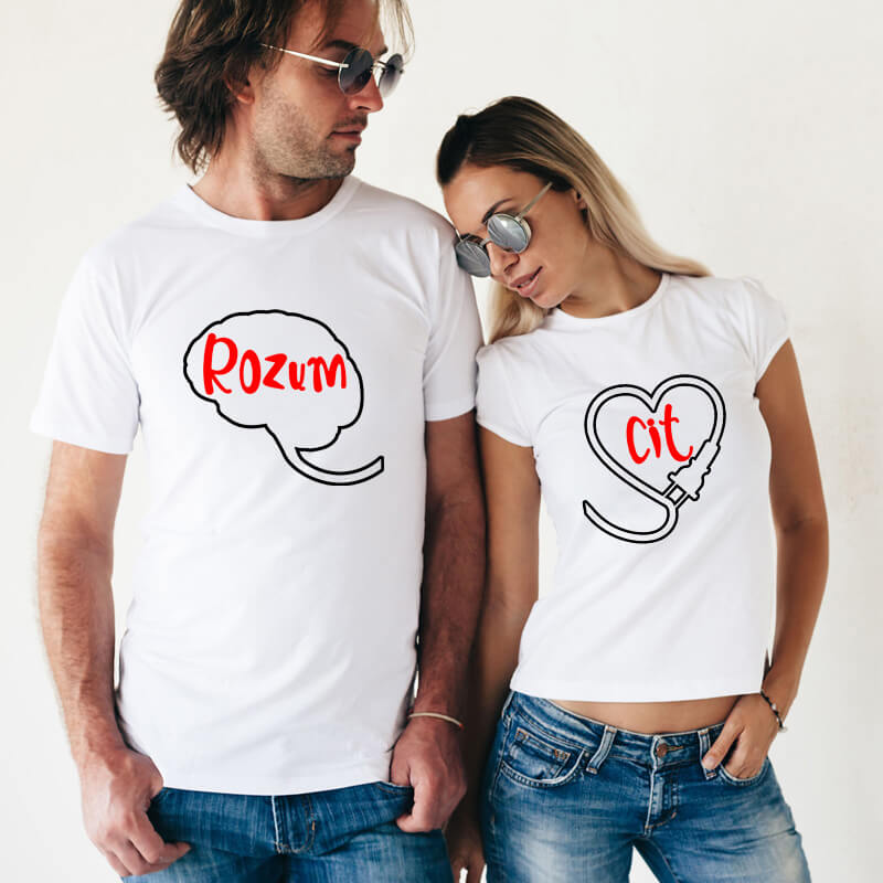 Dámske a pánske tričko - Rozum a cit, veľkosť S,M,L,XL,XXL