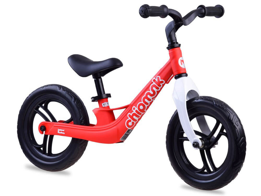 Detské odrážadlo RoyalBaby - červené (bez brzdy)