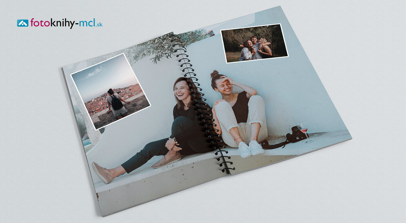 Fotokniha s krúžkovou väzbou