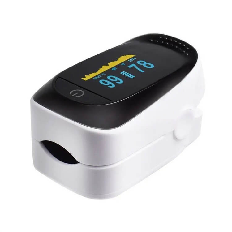 Pulzný oximeter C101A2 na meranie hladiny kyslíka v organizme - biely