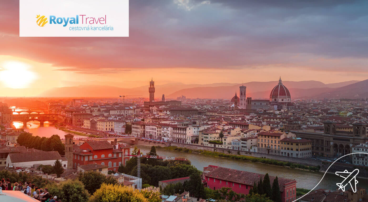 Čarovné Toskánsko letecky