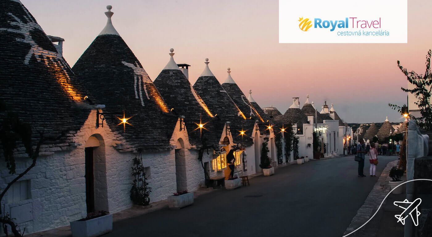 Zájazd do čarovnej Apúlie v Taliansku