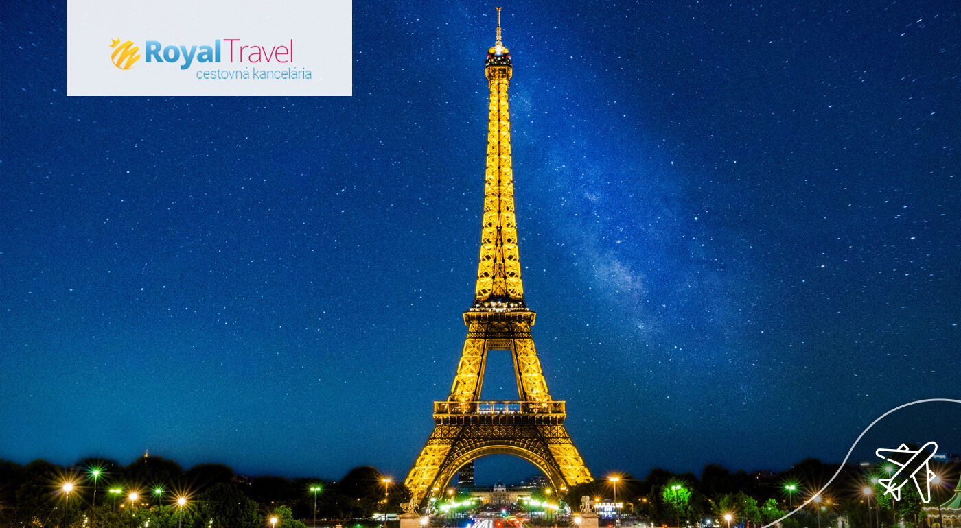 4-dňový letecký zájazd do Paríža