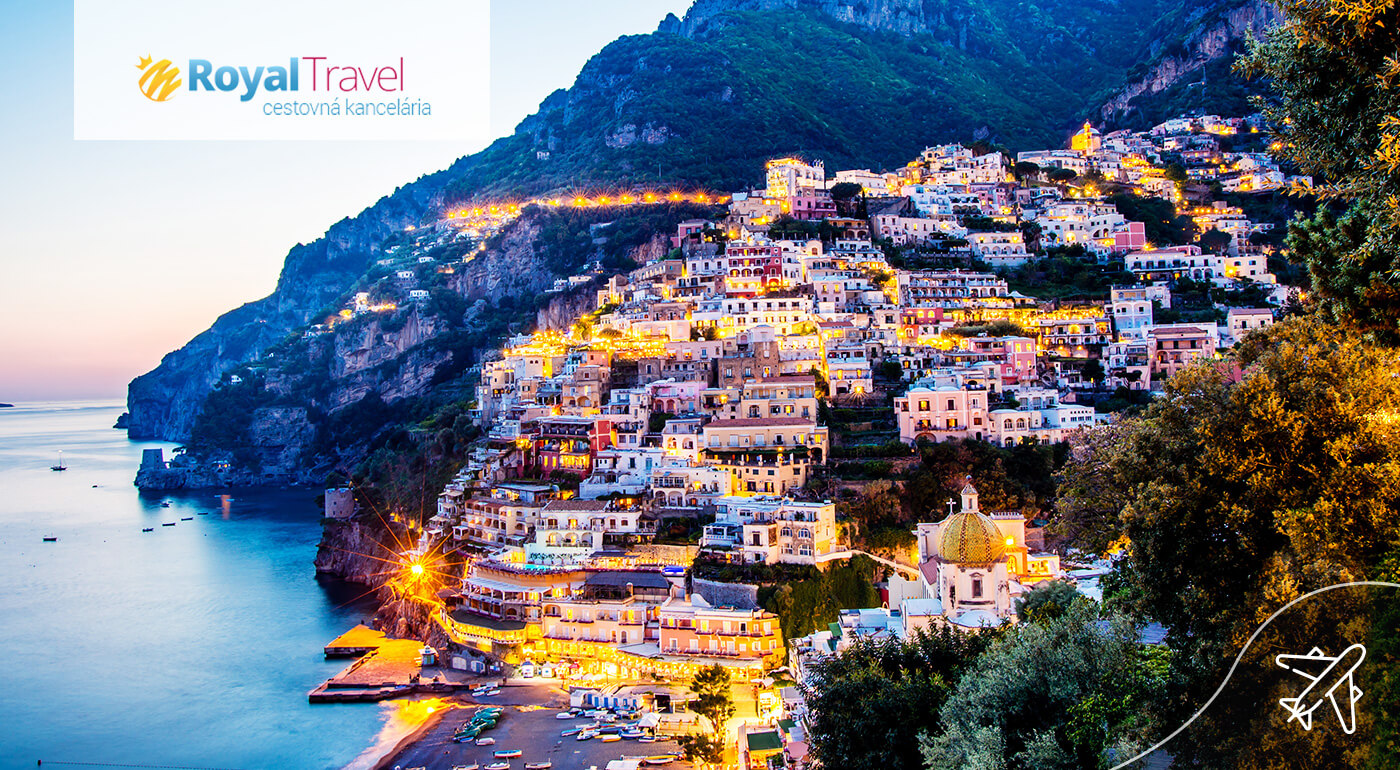 Neapol, Capri, Vezuv a Pompeje letecky