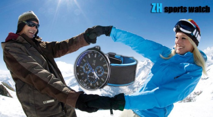 Pánske športové hodinky značky Z-H.