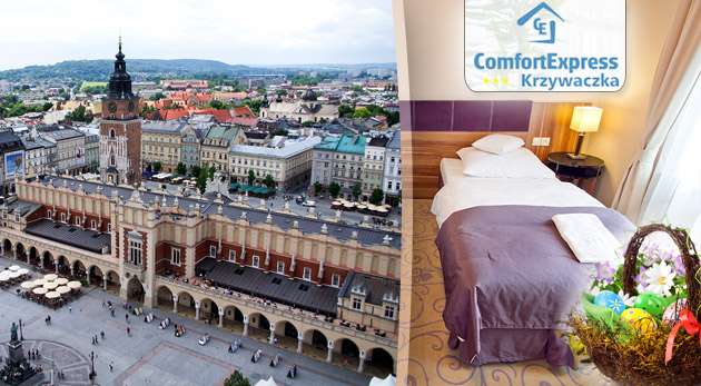 Veľkonočný pobyt na 3 alebo 4 dni v blízkosti Krakowa.