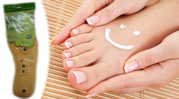 Akupresúrne vložky do topánok s magnetmi - univerzálna veľkosť