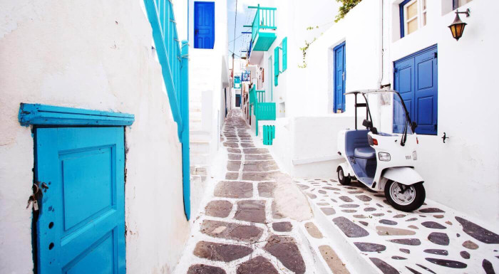 Mykonos-3*Olia Hotel - útulný hotel v tradičnom štýle