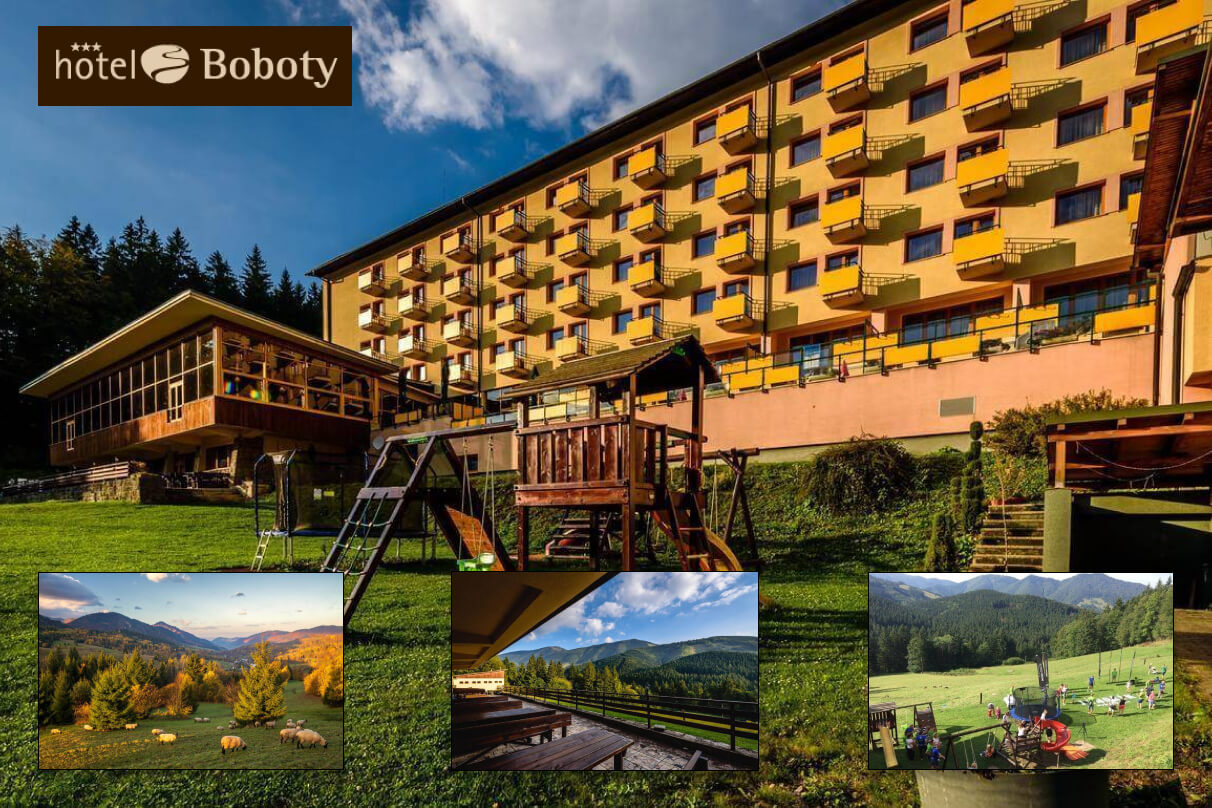 Obklopte sa krásnou prírodou v hoteli 3*Boboty