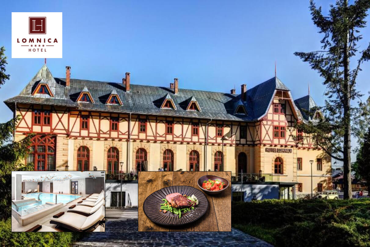 Výnimočný zážitok v ikonickom 4*Hoteli Lomnica