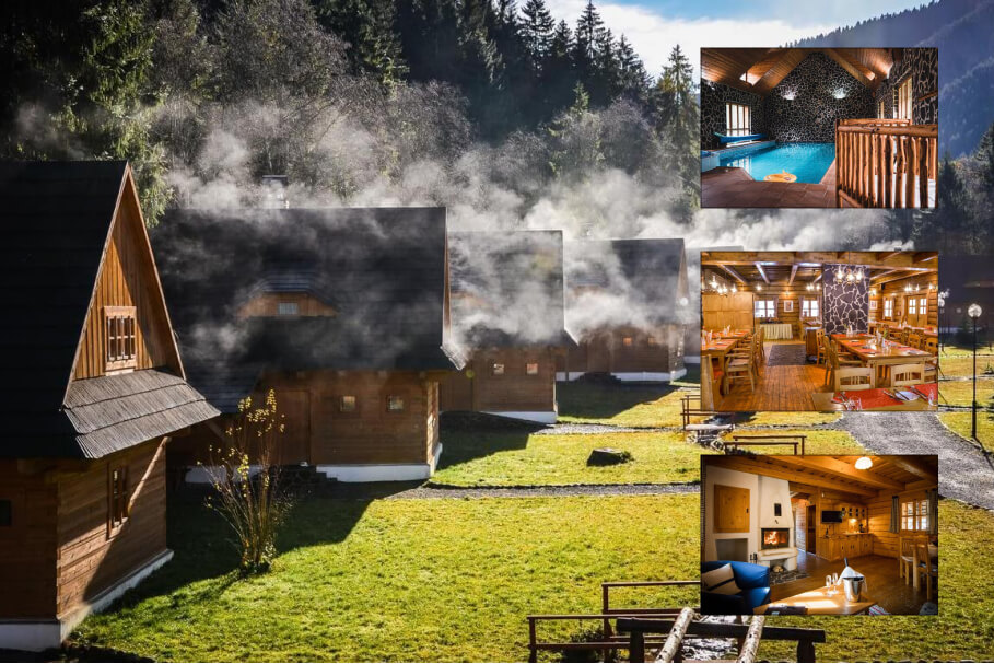 Pobyt v dreveničkách v 4*Hoteli Liptovský Dvor s w