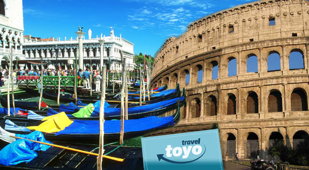 Nezabudnuteľný 5 dňový zájazd do historického Ríma a romantických Benátok s Toyo travel.